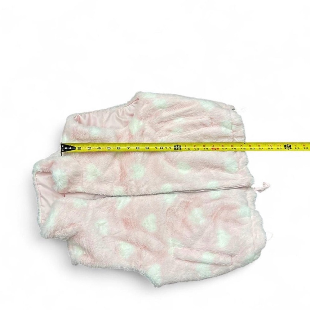 Sincerely Jules Pink Tie-Dye Sherpa Vest - Picture 4 of 7